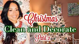 New! Christmas Clean and Decorate With Me 2020! Christmas Decor 2020 Part 2 @ashleijaaron