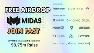 Midas airdrop | Midas telegram bot airdrop
