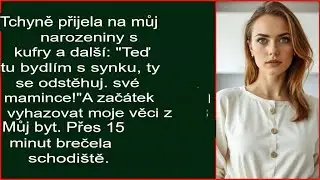 NA MOJE NAROZENINY PŘI&Scaron;LA TCHYNĚ S KUFRY; TO JE ONO, TEĎ TU BYDL&Iacute;M SE SV&Yacute;M SYNEM A TY SE ODSTĚHUJ!