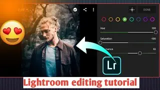 New Ir editing photo 🥵photo editing video use lightroom
