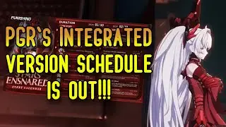 So the thing about PGR&rsquo;s Integrated Version Schedule...