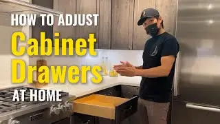 How To Adjust Cabinet Drawers