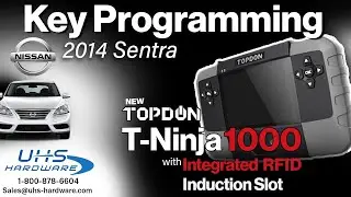 2014 Nissan Sentra Key Programming using T-Ninja 1000 Programmer