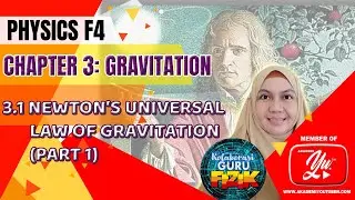 Physics F4 KSSM I 3.1 Newton's Universal Law of Gravitation Part 1