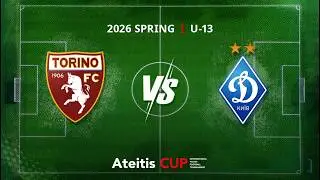 FC Torino &mdash; FC Dynamo Kyiv / Ateitis CUP 2026 SPRING | U-13, Play Off