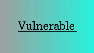 Vulnerable | What Is The Meaning Of Word Vulnerable | In English and Hindi/Urdu