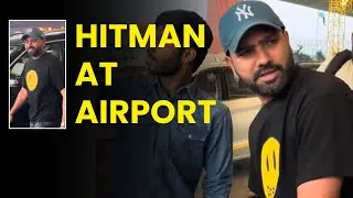 Rohit Sharma Spotted At Mumbai Airport | Hitman&rsquo;s Cool Travel Look Goes Viral