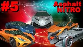 Top 5 Cars In Asphalt NITRO
