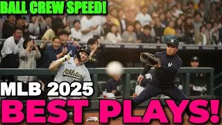 How Fast Are MLB Ball Crews? BEST Down-the-Line Plays of 2025!