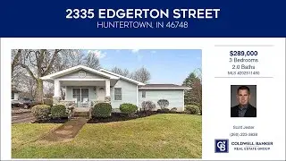 2335 Edgerton Street, Huntertown, Indiana Homes for Sale | www.coldwellhomes.com