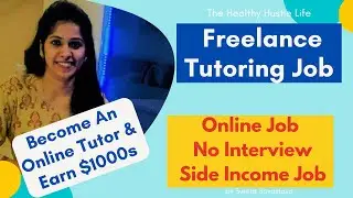 Online Tutoring | Chegg Alternative Site | Academic Writing Job From Home | No Interview Side Income