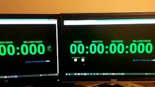 HP 2311xi IPS vs Dell 2408wfp A01 S-PVA lag timer test