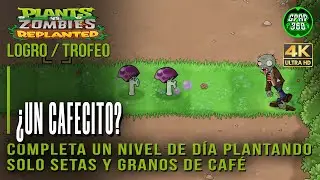 Plants vs. Zombies Replanted | Achievement/Trophy: A Cup of Coffee? (Day level with Mushrooms and...