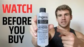 Honest Review of Pronto 100% Pure Acetone Gel Polish Remover