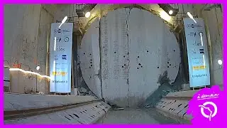 Arriv&eacute;e du tunnelier Allison &agrave; Kremlin-Bic&ecirc;tre H&ocirc;pital | RATP