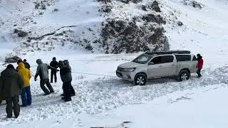 4x4 Adventures. Land Rover в горах Казахстана. Kazakhstan. Nature. Mountains. Winter. 24 января 2021