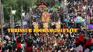 THRISSUR POORAM LIVE 2018