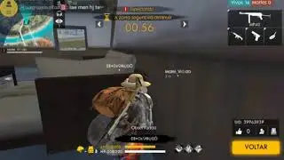 Hacker FREE FIRE de atravessar parede.
