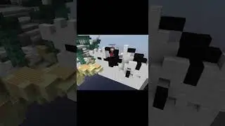 INSANE 5 block clutch #shorts #hypixel #blockclutch