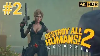 Destroy All Humans! 2 Reprobed - Walkthrough PART 2 (100%) - All Optional Objectives