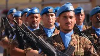 Cerimonia di rientro della Brigata di cavalleria Pozzuolo del Friuli dall'operazione Unifil