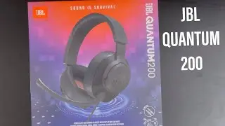 UnBoxing JBL QUANTUM 200
