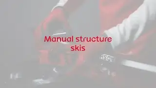 Set manual structure in skis using structure tool | Swix School