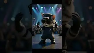 Motion Control Cat😼 #cat #cute #ai #catshorts #shorts #dance