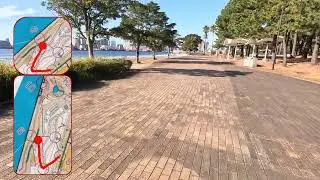 【Orienteering in Japan】#2 TOKYO SPORTS Recreation L/第35回都民スポレクふれあい大会 L at 潮風公園