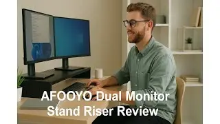 🖥️ Обзор подставки для двух мониторов AFOOYO ⚙️