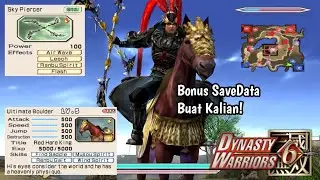 Mencoba Lubu Lv50 | Weapon Lv100 | Horse Red Hare King Lv 5 - Dynasty Warriors 6 PS2 AetherSX2