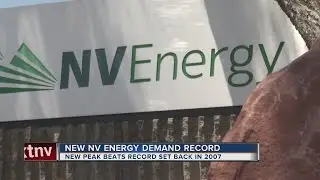 NV Energy customers exceed all-time peak energy demand
