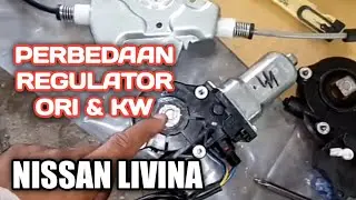 Jasa service kaca power window mobil  nissan livina macet tidak bisa naik turun