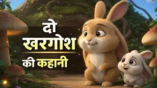 🐇🐇 दो खरगोश की कहानी , Motivational story,Hindi story, Motivational Video 
