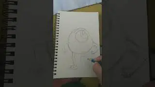 Mike Wazowski | Drawing | Pencil Sketch