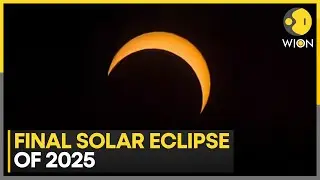 Solar Eclipse 2025 : Up to 85% of Sun Obscured in New Zealand and Antarctica | WION