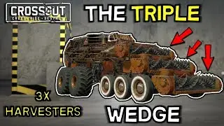 Triple Harvester Stallion Wedge -- Crossout