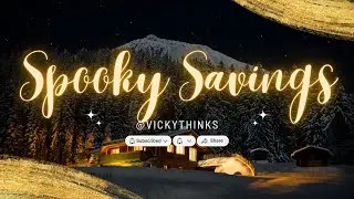 Spooky Savings | Savings Challenges | Freebies | Cash Envelopes | Cash Stuffing