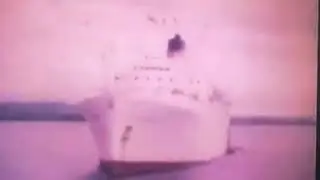 SS Northern Star passes by SS Ocean Monarch