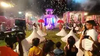 dulha dulhan bahubali groom entry