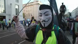Human rights march in London