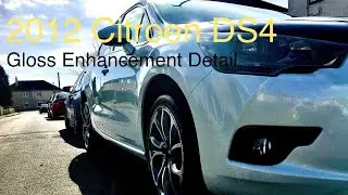 2012 Citroen DS4 | exterior detail | gloss enhancement detail | polishing making a white car shine