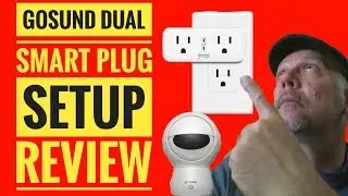 Gosund WPp2 Dual Smart Plug Works with Smart Life Alexa Google Home IFTTT
