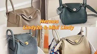 珍珠開箱趣｜Hermes愛馬仕Lindy26&稀有Mini Lindy到底哪款適合自己？