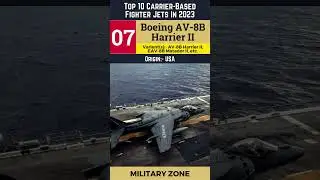 Top 9 Carrier Based Fighter Jets In 2023 #militaryzone #top9 #navalfighterjets #fighterjets