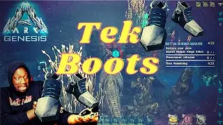 TEK BOOTS FARM SOLO Ark Survival Ep:25