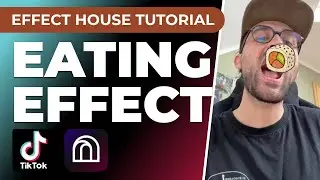 Ешьте падающие предметы &mdash; Eating Effect! &mdash; Обучающие материалы Effect House