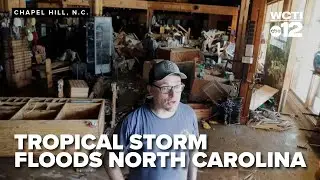 North Carolina faces deadly flooding, several already killed from Tropical Storm Chantal