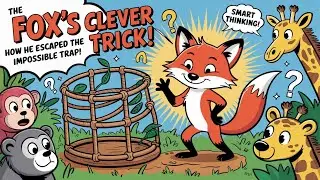 The Fox&rsquo;s Trick &ndash; Outsmarting the Impossible! 🦊 | Clever Moral Story for Kids @rayankidstv