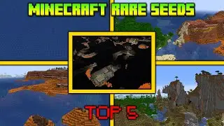 TOP 5 RARE SEEDS MINECRAFT | Minecraft 1.16.5 seeds